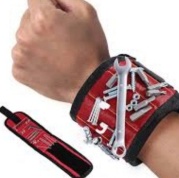 Magnetic Wristband for Small Parts Tools Screws Nails... - Picture 2 of 3